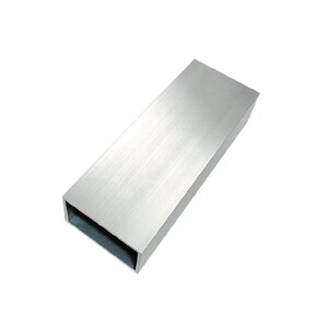 材矩形铝管配件型材管通色木w纹氧化铝正方形装饰空心方扁铝合金