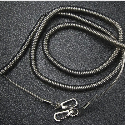 拉绳扣挂扣饵绳扣防脱台钓鱼失手绳竿高弹线绳绳子u手竿挂松紧超