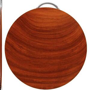 新品菜板a圆形g实木菜墩子铁木剁肉商用木菜板菜肉墩案板整木切菜