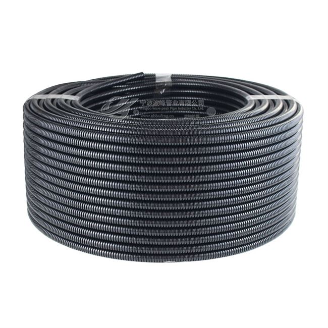 pe开色塑料波电管穿线软管塑料纹g线套管电缆护线套白色可黑口