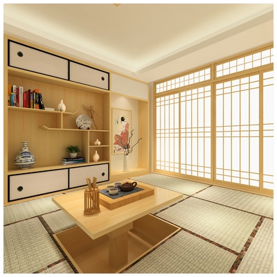 日式榻榻米定制整体和室卧室海口c三亚多功能踏踏米床衣柜一体实