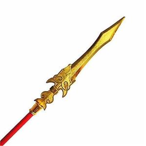 三国兵器玩具模型红缨枪长矛v方x天画ei戟 成人塑料p金属舞台道具