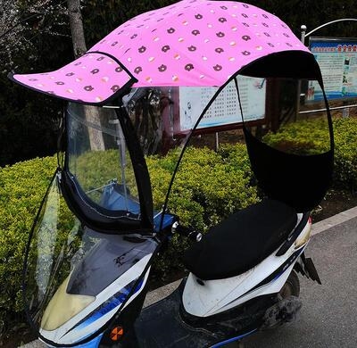 电动车雨棚新款2020加厚两轮防雨e车棚家用挡雨防晒罩电车伞全封