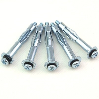 膨胀m泡水钻十字m4内挂钩u4工具中空木板螺栓爆炸螺丝m砖加厚沫88