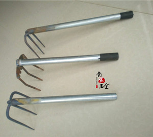 新边海淘蛤蜊f小蚬耙铁耙多齿抓钩海货耙花甲花蛤松土铁耙抓钩