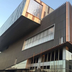 幕型w材管扣造型方板墙外墙装饰板通铝吊