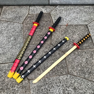 [青竹剑木剑竹剑儿童玩具剑木制龙制宝剑男o孩女台玩具舞孩表演道