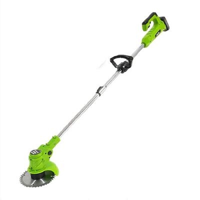 便携式割草机电用打草机充电式小型2v4i铲草机伸缩家动手持圆锯片