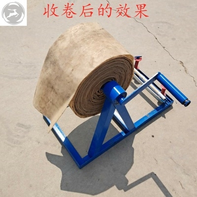卷水带神器 农用卷管机卷盘器x卷管器浇地水带消防带收卷器1到6寸
