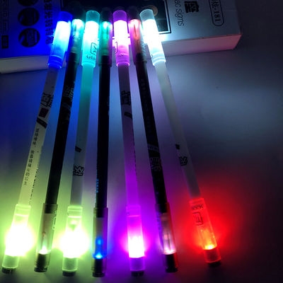 转转笔发光初g学者十二星座发光炫酷七彩灯荧光闪光抖音同款带灯