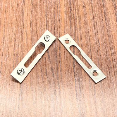 勾锁不锈口凸钢锁片推拉台璃阳a玻门钩锁扣子移门多点锁平锁座