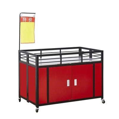 k服装甩货车促销车超市车架花a车货销特价促甩货车促销台展示架处