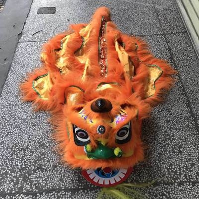 儿童醒狮头小孩幼儿园