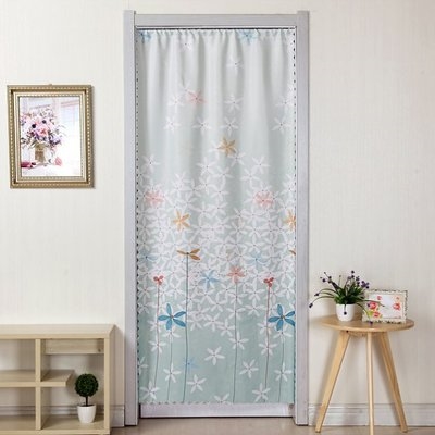 厨房门遮布布艺