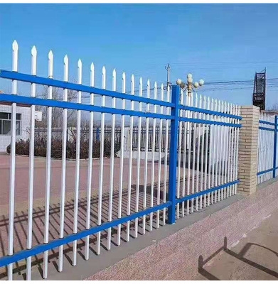 围栏栅栏护栏围挡铁艺钢管庭院绿化栏杆防护网铁丝网围栏围墙铸铁