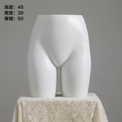 000人付款淘宝聚拢胸蕾丝内衣模特道具 女半身内衣 内裤 包布假人