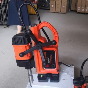 消防管道镀锌管钢管对穿开孔机开孔器调速链条便携式专y用电钻工