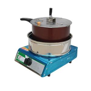 能商用燃气手花爆米花机t家用不粘米米花锅商用爆爆摇机器 爆