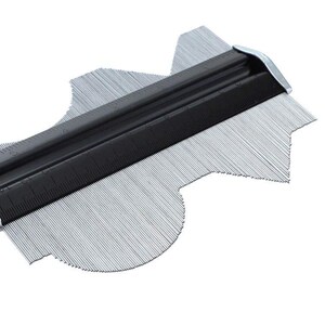 取弧器弧形取型器多功能石膏线瓷砖钢管木工石料曲线测量尺规