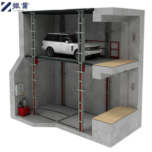 店汽车升降平台 家用地下室二层汽车电梯 汽车货梯升降机