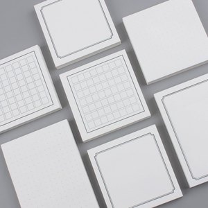 格子便利贴网格方格方格便利贴白色网格学生用品简约空白方格便条