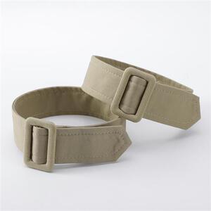 日本购风衣袖带布手腕带系带袖口束带装饰大衣衣袖带子绑带黑色白