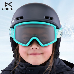 美国BURTON品牌儿童滑雪镜防雾超轻防风双层镜片环保材质现货