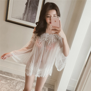 新款性感情趣睡衣透明情趣内衣短裙内裤激情套装挑逗女调情