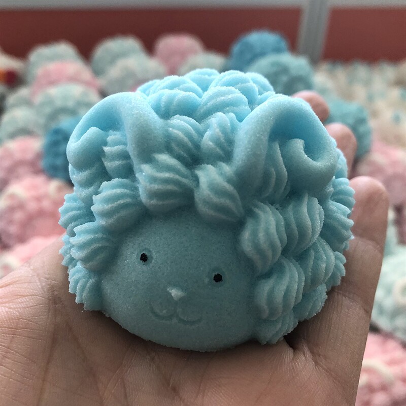 青海茶卡盐湖特色工艺品盐雕可爱卡通形象针羊摆件送人小朋友小礼