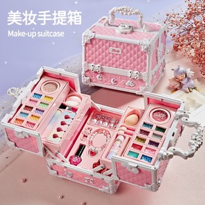 新款小女孩化妆套盒小孩子专用化妆品 儿童化妆品玩具套装女孩女