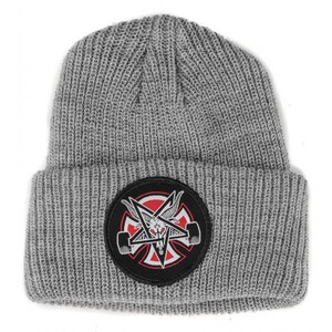 independent thrasher火焰滑板帽子冷帽毛线帽 针织帽 1985滑板