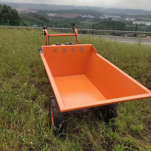 重庆厂家直销农用工地汽油斗车柴油灰斗车汽油三轮车养殖场翻斗车