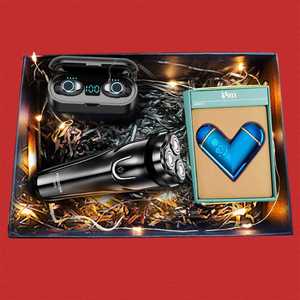 新品爱心投影打火机充电防风可折叠心形创意个性潮生日礼物送男友