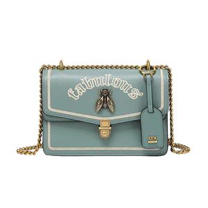 蜂蜜包小众设计师泰国正品刺绣小蜜蜂链条斜挎包百搭包包新款潮小