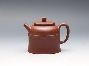 宜兴紫砂壶 王欢《汉钟》 原矿紫泥190cc