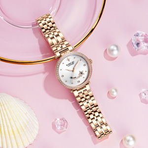 米格正品女士手表2021新品女表名牌简约气质防水石英小众腕表5518