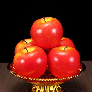 假果假贡品精美果盘供奉塑胶供品用品水果祭祀道具模型仿真果盘水