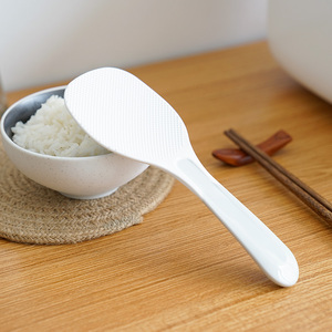 日本抗菌饭勺家用不粘米电饭煲专用盛饭铲子电饭锅塑料打饭勺饭瓢