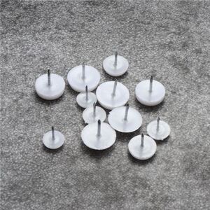 塑料家具脚垫尼龙脚钉椅子脚垫桌子增高防潮地钉加厚衣柜垫脚五金