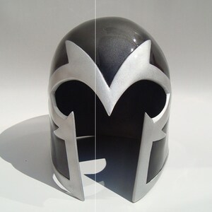 11可穿戴万磁王头盔x战警3d纸模型diy手工益智玩具手办摆件装栈