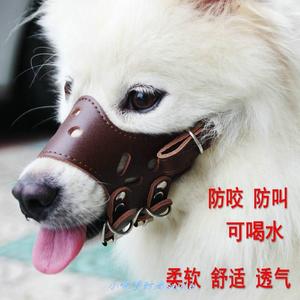 防狗咬护具 便携式小头套罩户外人乱舔叫扰民嘴笼泰迪吃够巴