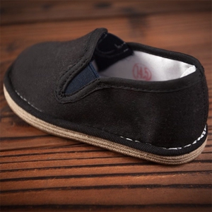 儿童1-3岁2手工千层底男女童小黑布鞋单鞋宝宝学步鞋婴儿老北京秋