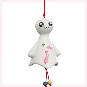 汽车一休哥复古门饰礼物阳台风铃纯手工江户陶瓷吊坠日式装饰.