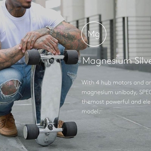 spectra 美国3d智能体感电动滑板四轮 双驱四驱代步小鱼板神器