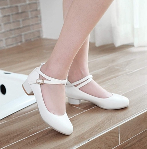 高档女童单鞋韩版时尚儿童高跟鞋小女孩公主鞋大童皮鞋上学比赛演