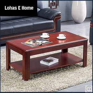 接待室会客茶几组合实木贴皮商务配套茶台小边几角几油漆长方几桌