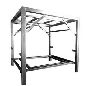 不锈钢便捷折叠办公室取暖桌烤火桌子环保便携r式烤火架四季通用