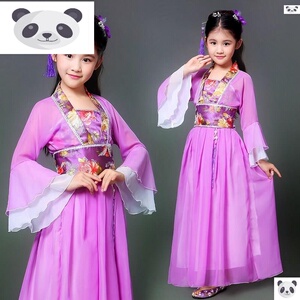 儿童服装 西游记白骨精演出服 铁扇公主 女妖服装演