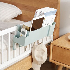 大学生床头挂篮宿舍上铺收纳篮开学女寝室神器床边分格置物架