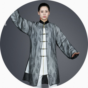 大业亨通新款太极服春夏比赛演出表演练功服装宽松舒适晨练女套装